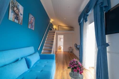 Studio with Balcony