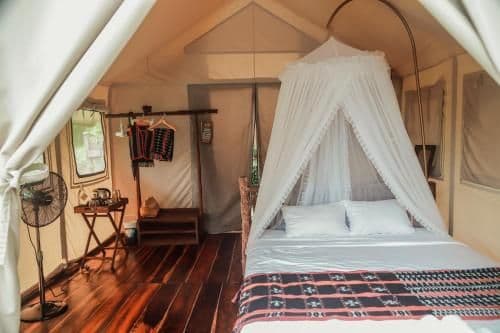 Tent with Lake View