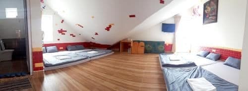 Family Room with Mountain View