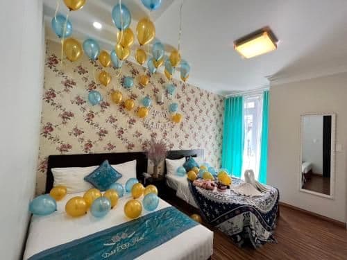 Quadruple Room with Balcony