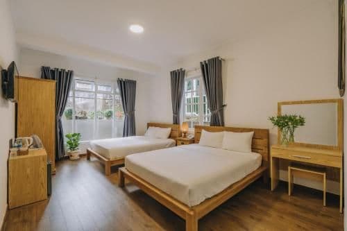 Quadruple Room with Garden View