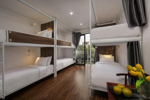 Bed in 6-Bed Female Dormitory Room