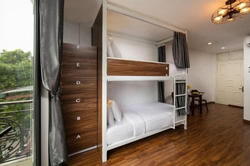Bed in 6-Bed Mixed Dormitory Room