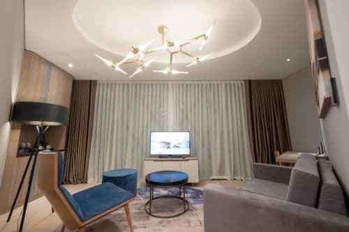 Family Room with Balcony