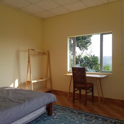 Family Room with Mountain View