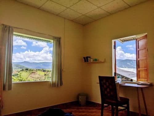 Family Room with Mountain View