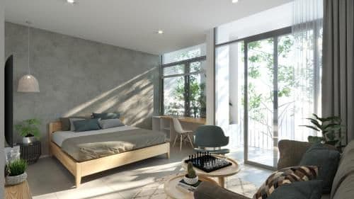 Apartment with Balcony
