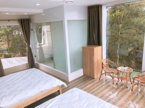 Quadruple Room with Mountain View