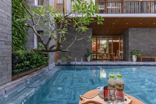 Studio with Pool View