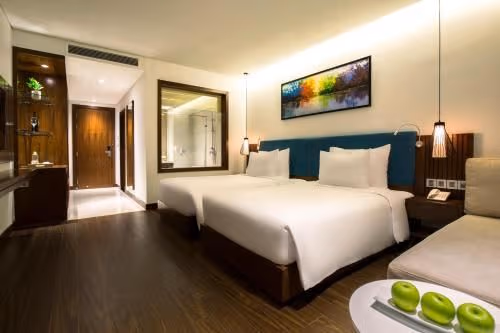 Premier Twin Room with Ocean Front