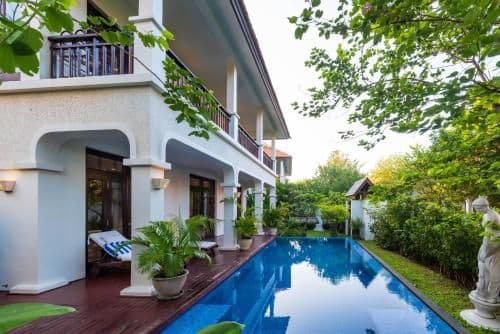 Villa 3 bedrooms with garden view