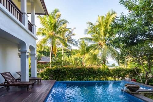 Villa 4 bedrooms with garden view