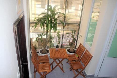 Studio with Balcony