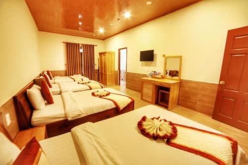 Family Room with Shared Bathroom