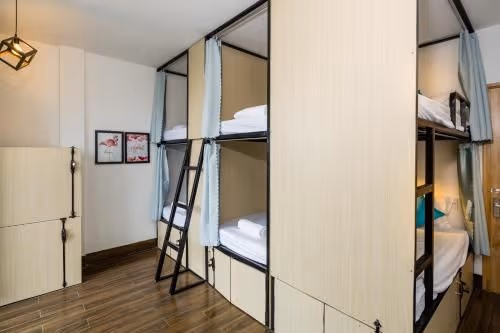 Bed in 6-Bed Mixed Dormitory Room