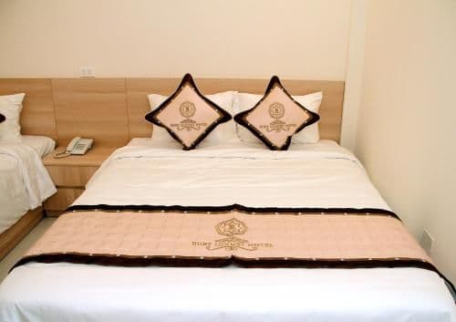 Double Room with Two Double Beds and Private Bathroom