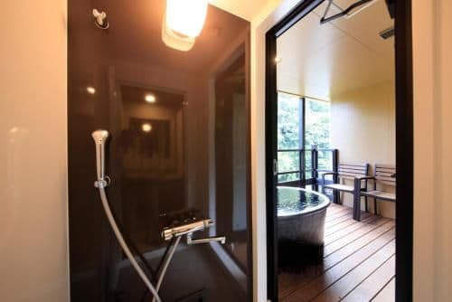 Japanese-Style Room with Open-Air Bath