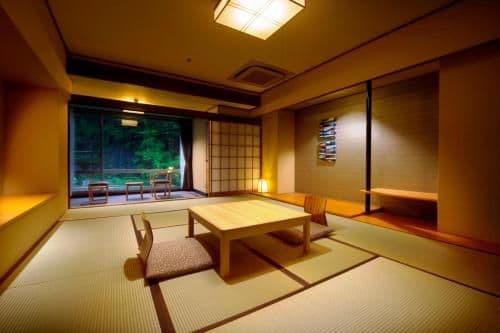 Deluxe Japanese-Style Room with River View and Semi Open-Air Bath - Non-Smoking