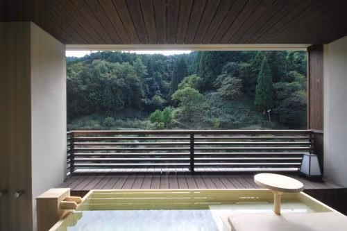 Luxury Twin Room with Open-Air Bath