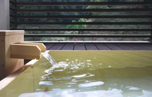 Luxury Twin Room with Open-Air Bath
