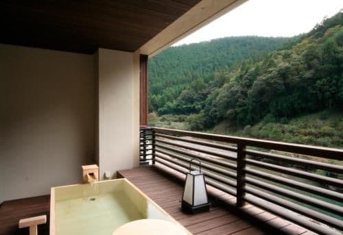 Luxury Twin Room with Open-Air Bath