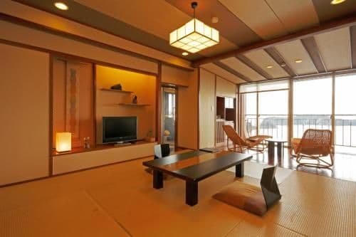 Japanese-Style Suite with Terrace and Sea View