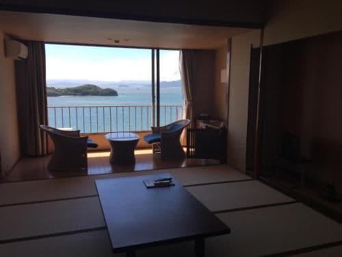 Japanese-Style Room with Shared Bathroom and Sea View