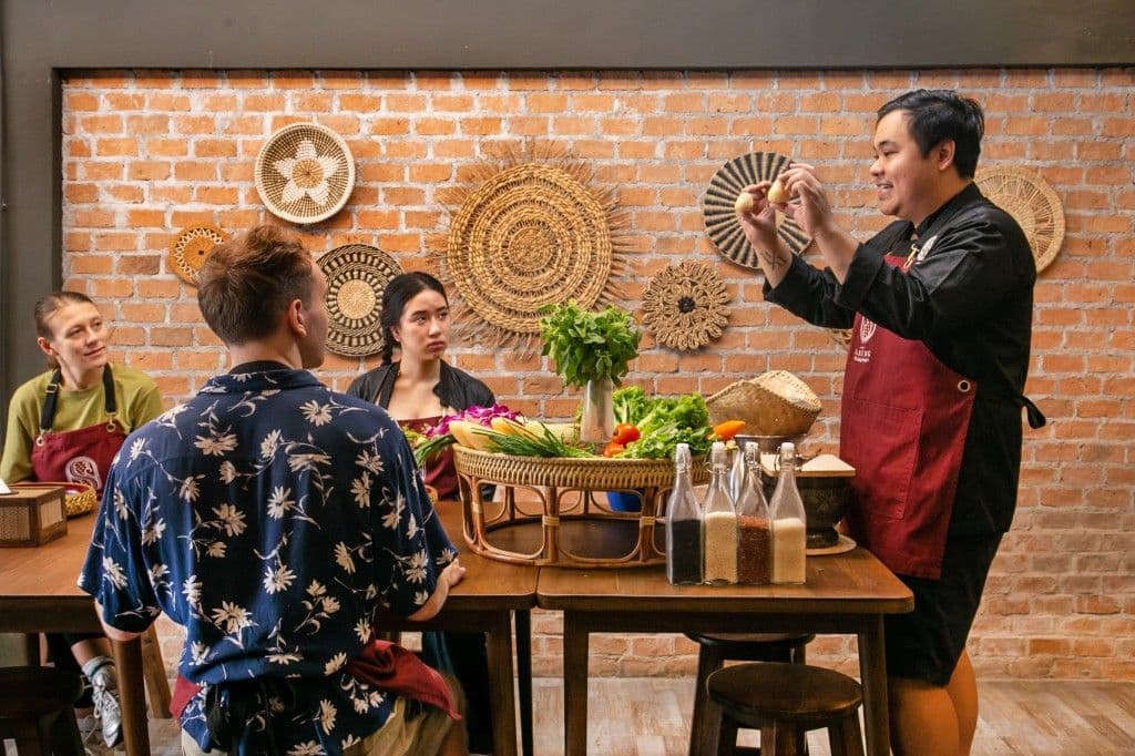 Thai Cooking Class with Market Visit at Sabieng Thai Cooking