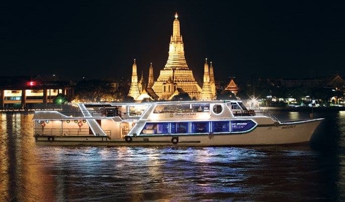 ล่องเรือรับประทานอาหารค่ำ Horizon ริมแม่น้ำเจ้าพระยา โดยโรงแรมแชงกรี-ลา กรุงเทพฯ