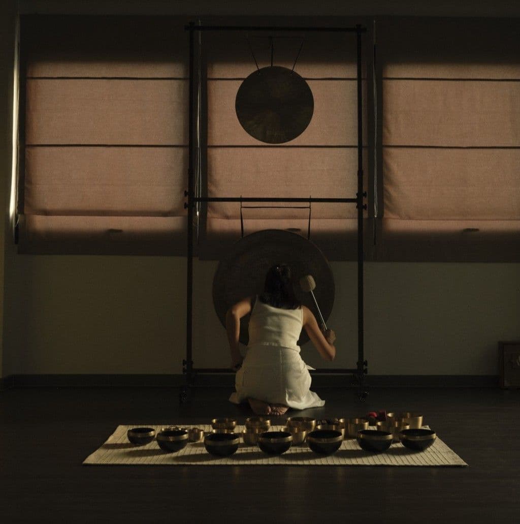 Sound Bath กิจกรรมคลื่นเสียงบำบัด ที่ Attuned Studio โดย Ice Sound Healing