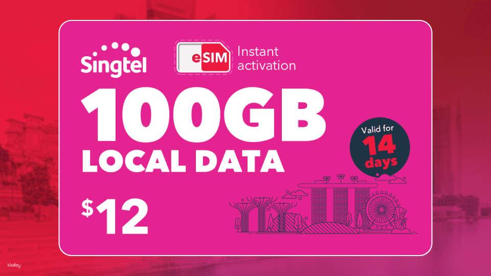 eSIM อินเทอร์เน็ต 5G/4G สิงคโปร์ | เครือข่ายอันดับ 1 โดย Singtel | อินเทอร์เน็ต 5G ไม่จำกัด | รองรับโรมมิ่ง