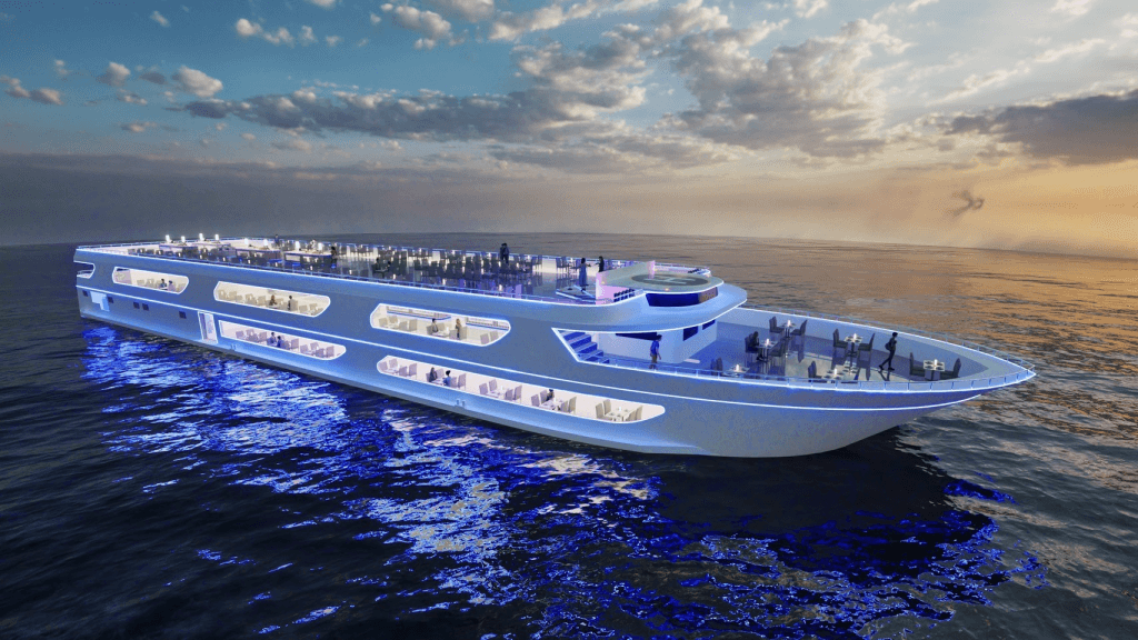 ล่องเรือดินเนอร์หรู The Luxury White จากท่าเรือไอคอนสยาม