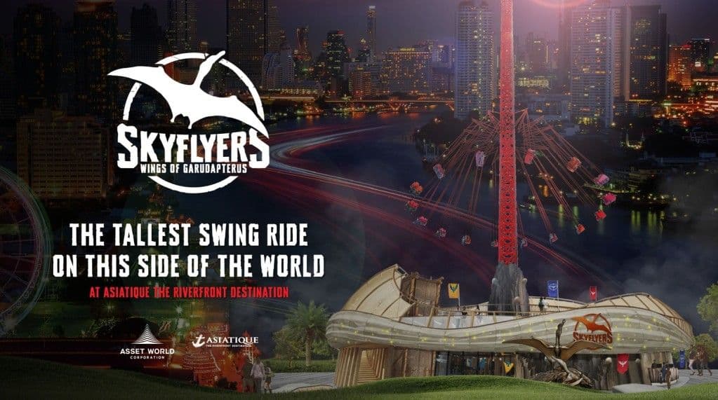 บัตรสกายฟลายเออร์ วิงส์ ออฟ การูดัปเทอรัส ที่เอเชียทีค เดอะ ริเวอร์ฟร้อนท์