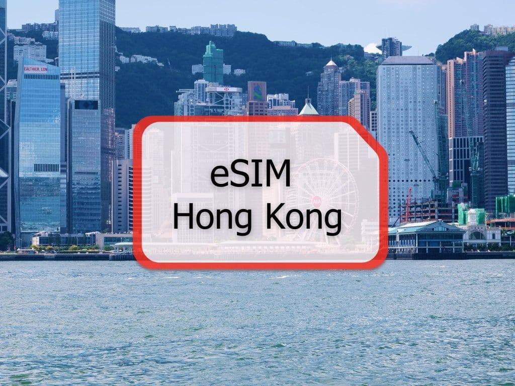 eSIM ฮ่องกง 4G/5G (อินเตอร์เน็ตรวม) โดย Redtea Mobile