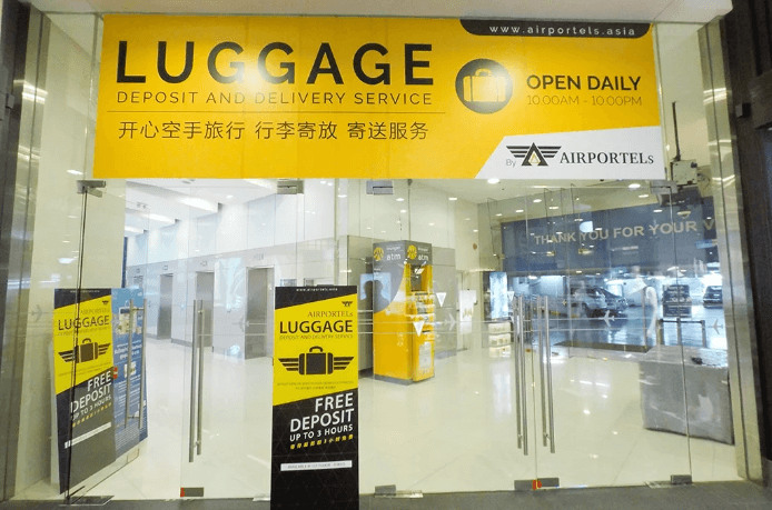 Luggage Storage Service in Terminal 21 Asok