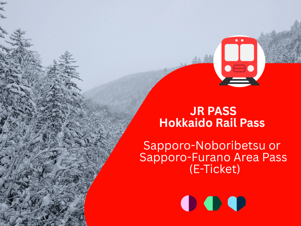 JR PASS : Hokkaido Rail Pass Sapporo-Noboribetsu or Sapporo-Furano Area Pass (E-Ticket)