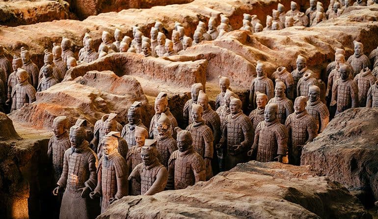 China Xi'an Yunxiu Mountain Ice Cave Qin Shi Huang Cavalry Army 6 days 5 nights GOCN9334