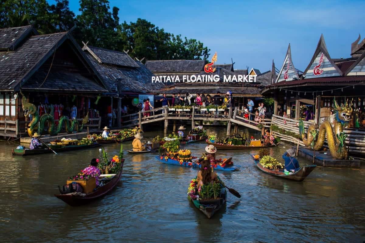 Pattaya Floating Market Ticket for Foreigner2