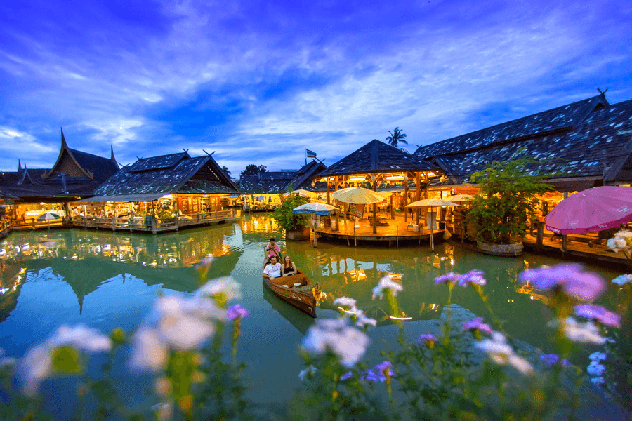 Pattaya Floating Market Ticket for Foreigner3