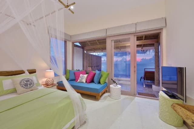 Sunset Water Villa with Pool