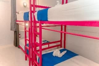 Bed in dormitory FEMALE ROOM
