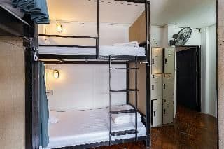 Bed in dormitory BUNK BED WITH SHARED BATHROOM
