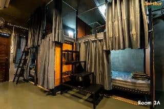 Bed in dormitory WITH BALCONY