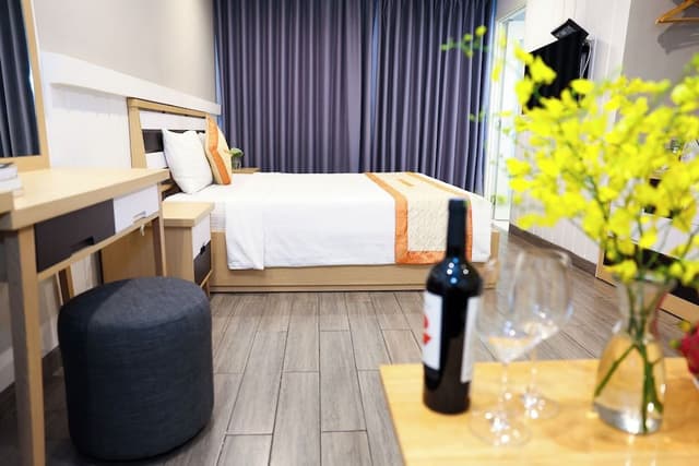 Deluxe Double Room, Private Bathroom, City View