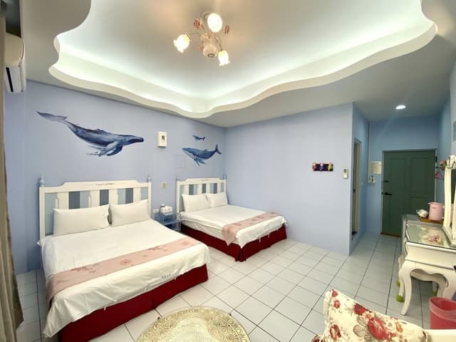 Family Quadruple Room, 2 Double Beds (No. 1)
