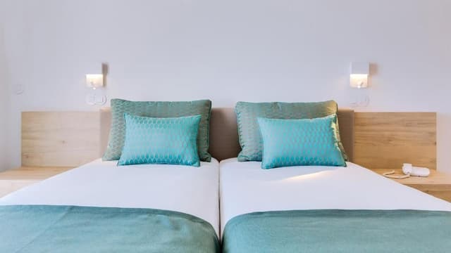 Double or Twin Room with Balcony and Sea View