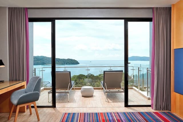 Room, 2 Twin Beds, Balcony, Sea View