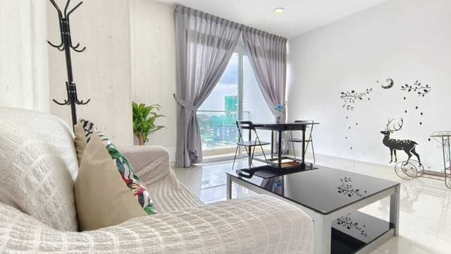 Standard Studio, 1 King Bed, Balcony, City View