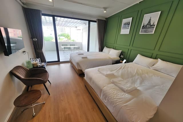 Family Room with Balcony