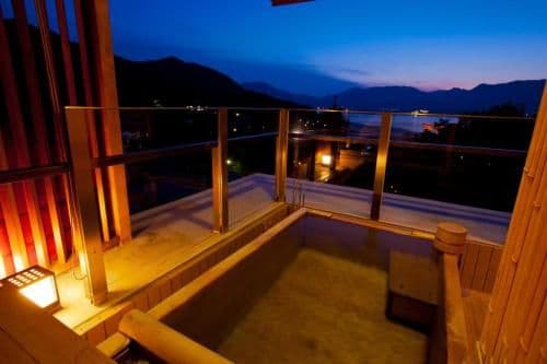 Deluxe Japanese-Style Room with Open-Air Bath and Shrine View